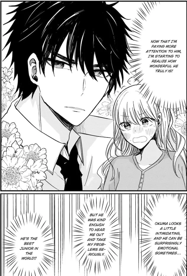 Kowamote Kouhai ga Ichinichi Ikkai Suki tte Itte Kuru (Official) Chapter 18 - page 4