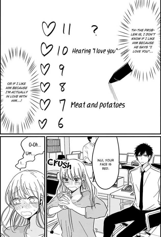 Kowamote Kouhai ga Ichinichi Ikkai Suki tte Itte Kuru (Official) Chapter 18 - page 5