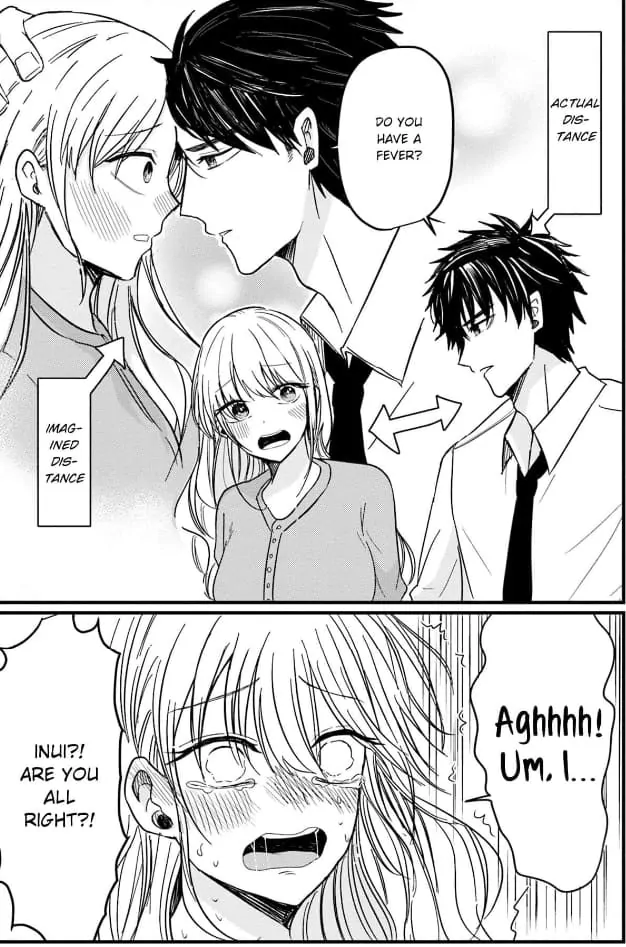 Kowamote Kouhai ga Ichinichi Ikkai Suki tte Itte Kuru (Official) Chapter 18 - page 6