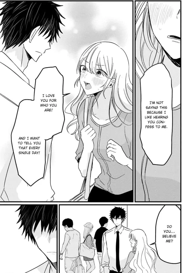Kowamote Kouhai ga Ichinichi Ikkai Suki tte Itte Kuru (Official) Chapter 19 - page 13