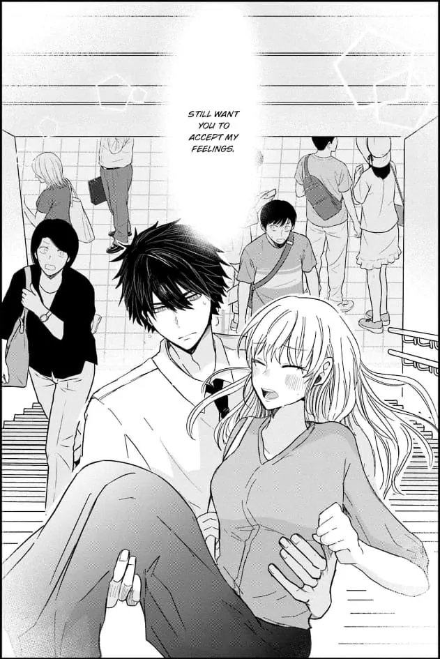 Kowamote Kouhai ga Ichinichi Ikkai Suki tte Itte Kuru (Official) Chapter 19 - page 9