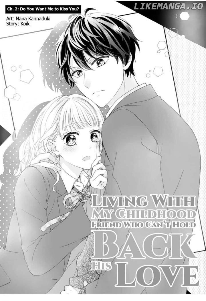 Living With My Childhood Friend Who Can't Hold Back His Love Chapter 2 - page 3
