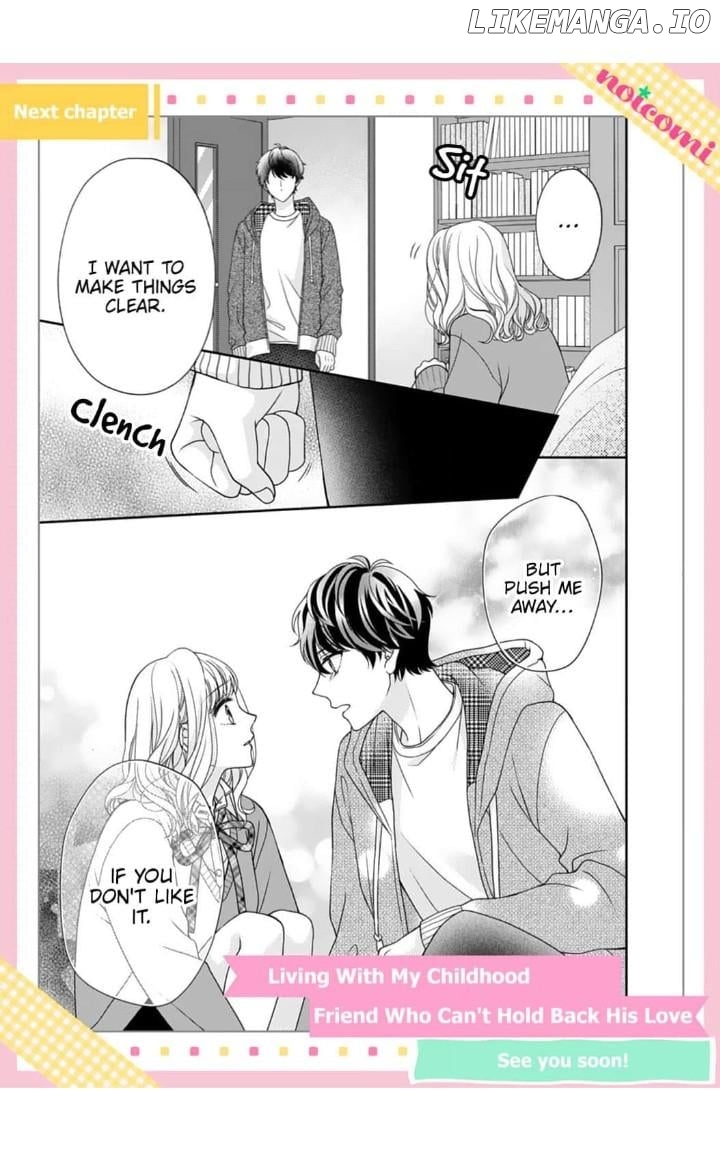 Living With My Childhood Friend Who Can't Hold Back His Love Chapter 4 - page 35