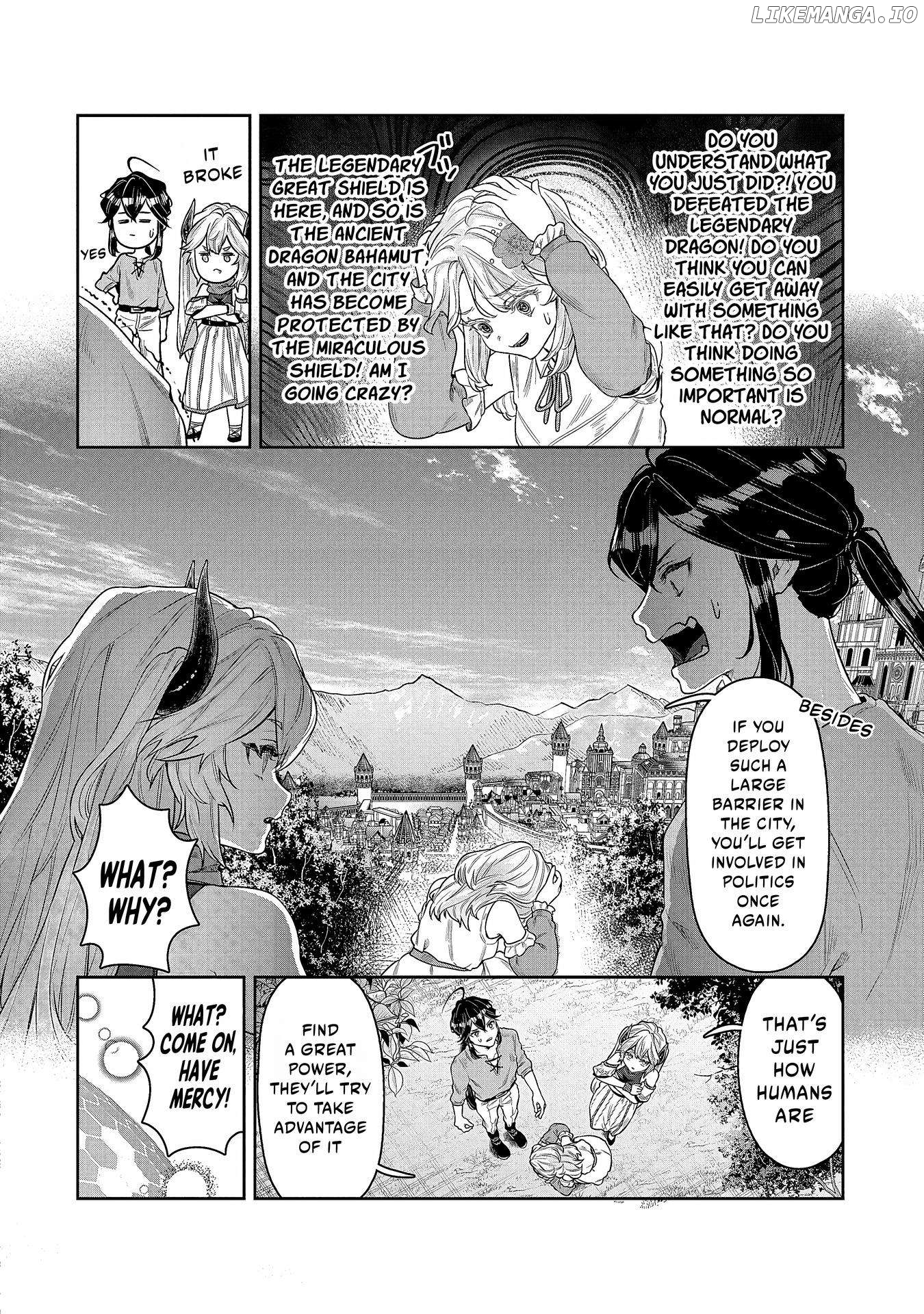 When I Put Up The Strongest Barrier In The Country, It Became Too Peaceful And I Was Banished. They Did Know That That Barrier Isn’T Permanent, Right? Chapter 3 - page 33