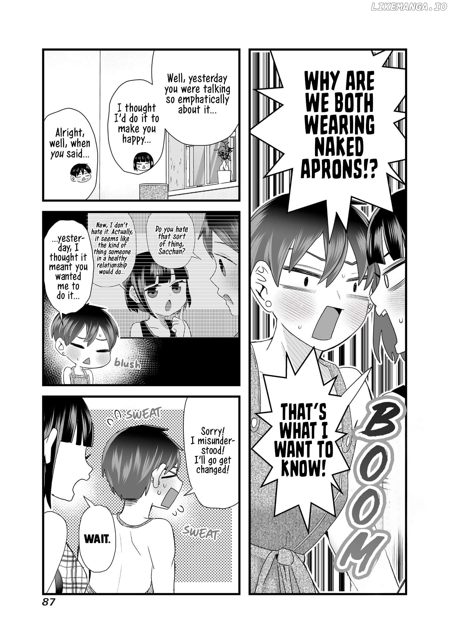 Sacchan to Ken-chan wa Kyou mo Itteru Chapter 10 - page 5