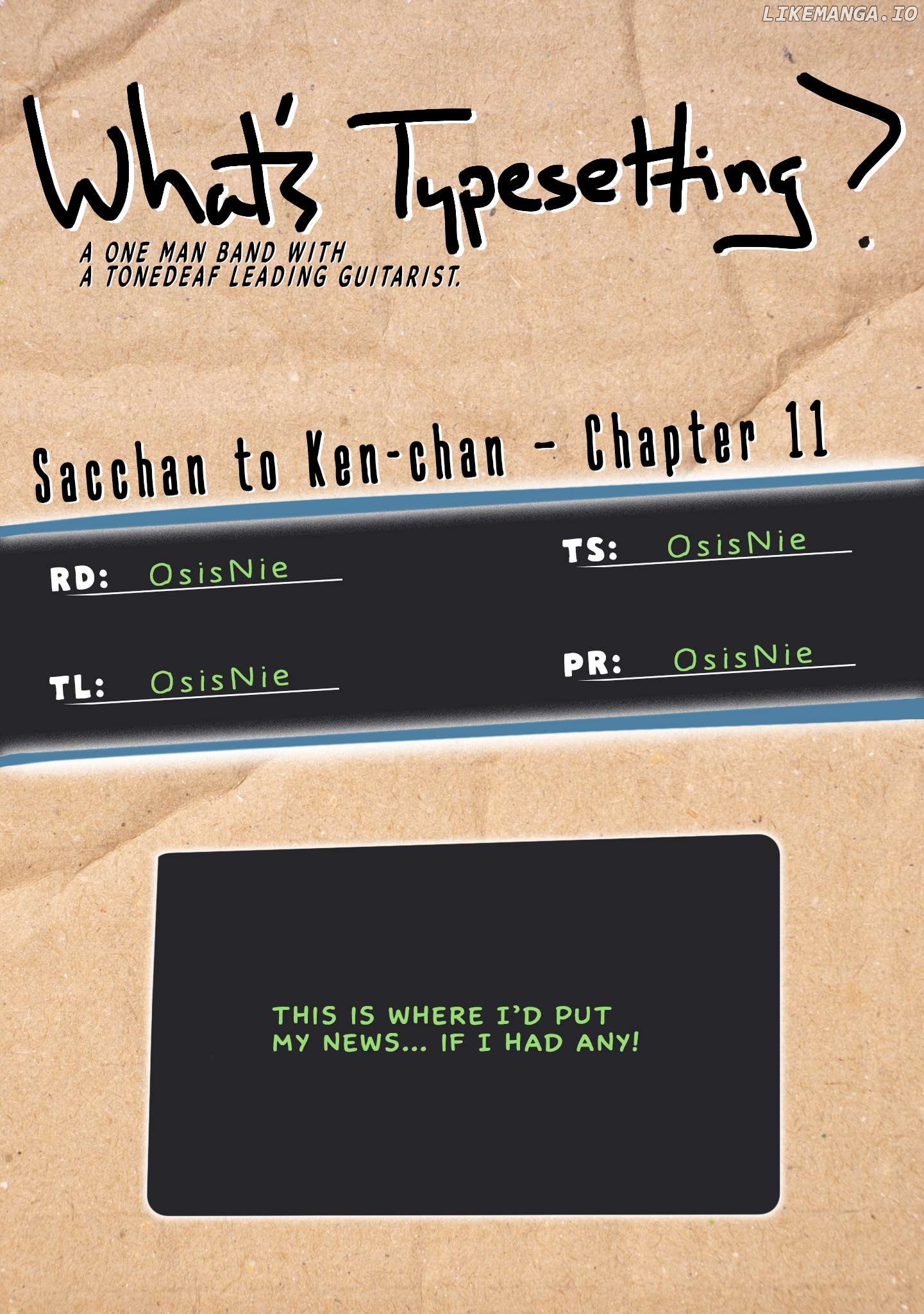 Sacchan to Ken-chan wa Kyou mo Itteru Chapter 11 - page 9