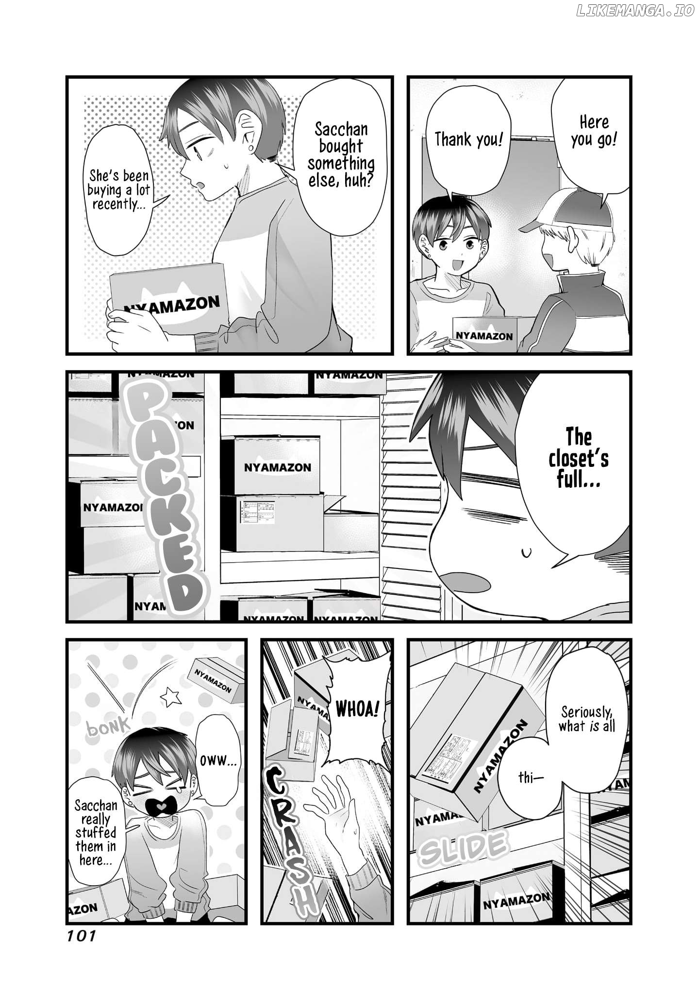 Sacchan to Ken-chan wa Kyou mo Itteru Chapter 12 - page 3