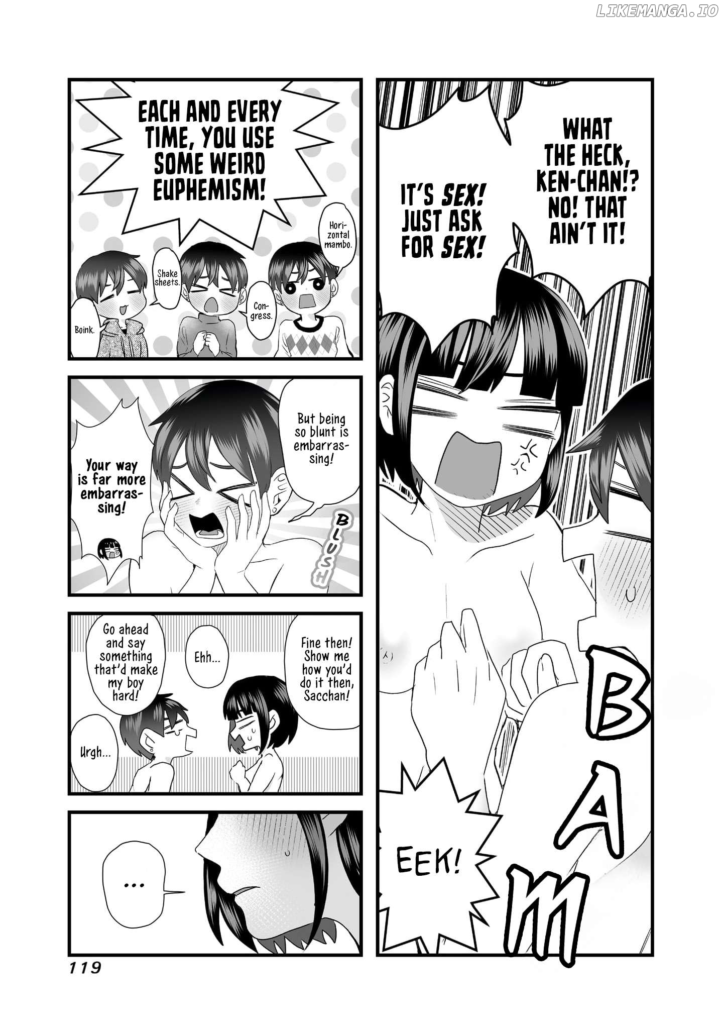 Sacchan to Ken-chan wa Kyou mo Itteru Chapter 14 - page 3