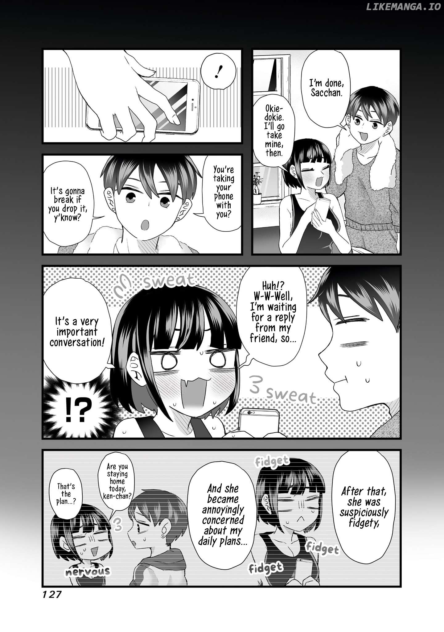 Sacchan to Ken-chan wa Kyou mo Itteru Chapter 15 - page 3