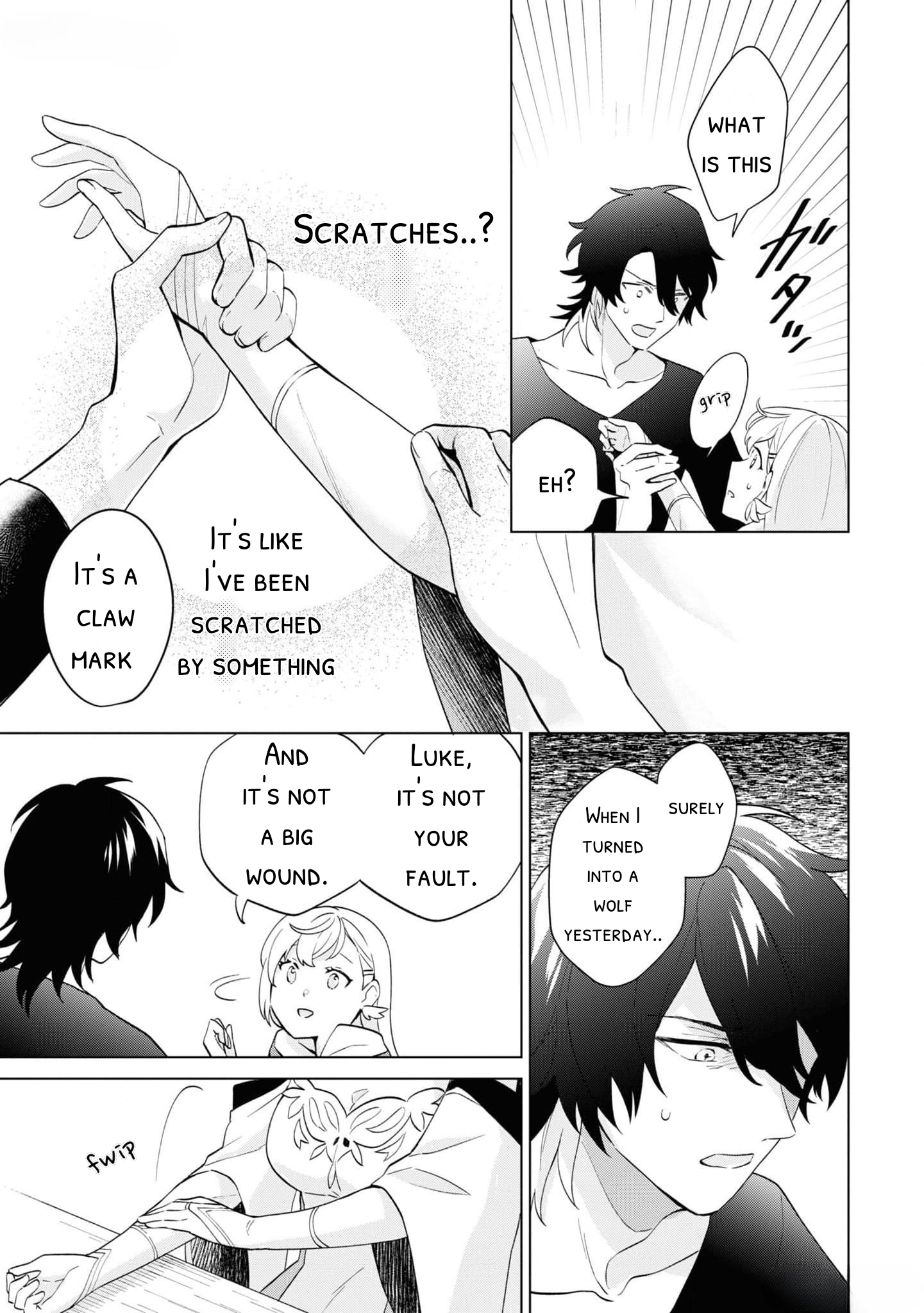 Seishin Seijo: Konyaku Hakisareta Tsuihou Seijo desu ga, Ookami Ouji no Noroi wo Toite Dekiaisaretemasu Chapter 2 - page 9