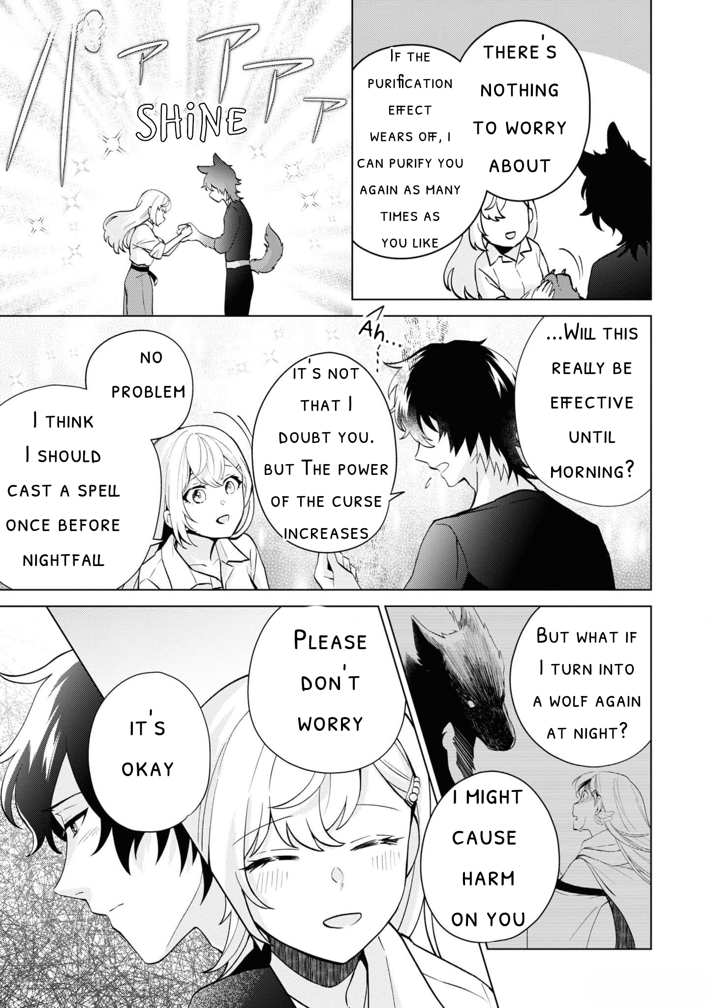 Seishin Seijo: Konyaku Hakisareta Tsuihou Seijo desu ga, Ookami Ouji no Noroi wo Toite Dekiaisaretemasu Chapter 3 - page 36