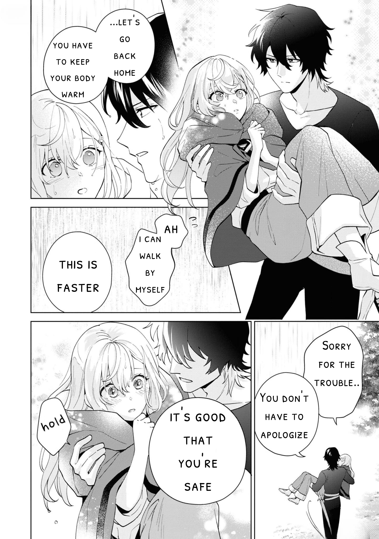 Seishin Seijo: Konyaku Hakisareta Tsuihou Seijo desu ga, Ookami Ouji no Noroi wo Toite Dekiaisaretemasu Chapter 4 - page 26