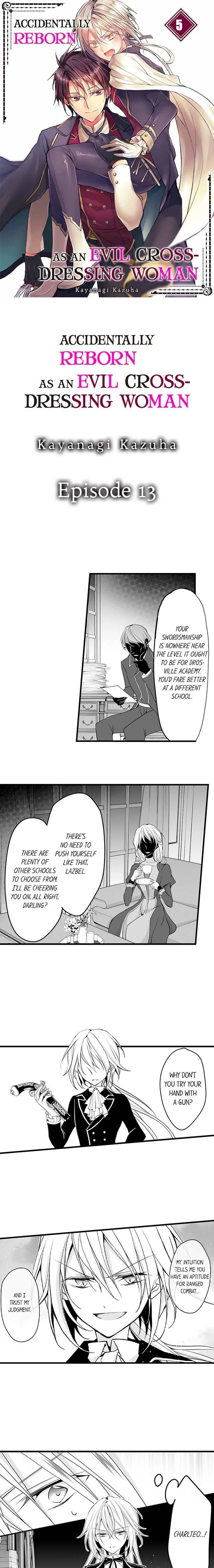 Akuyaku Ouji ni Tensei Shita hazu ga, Jitsuwa Dansou Akuyaku Reijoudeshita Chapter 13 - page 1
