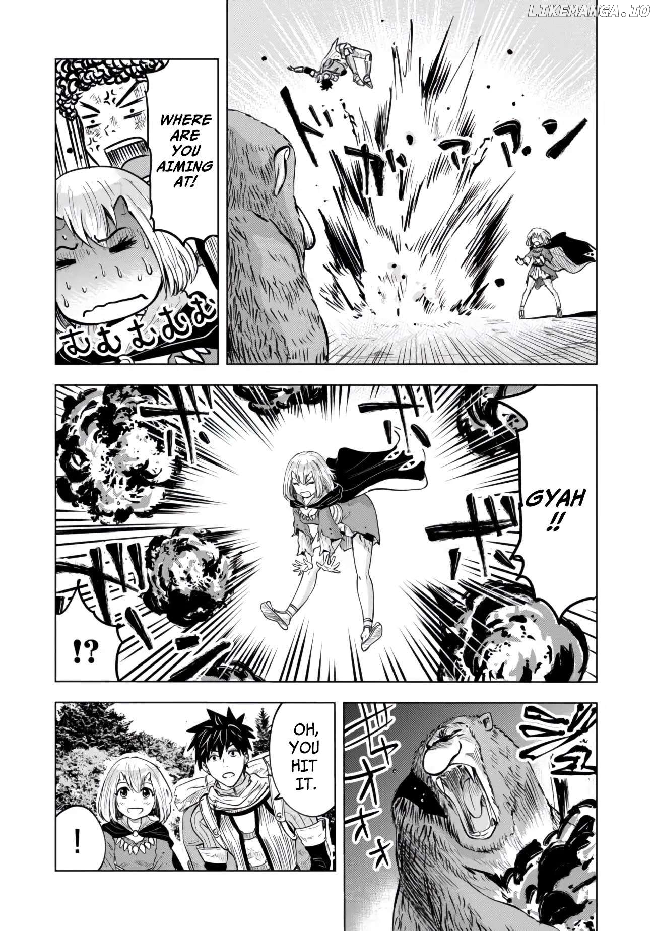 Makyo Seikatsu ~ Gakeppuchi Boken Sha Ga Hiki Komoru Ni Ha Hirosugiru Chapter 4.1 - page 7