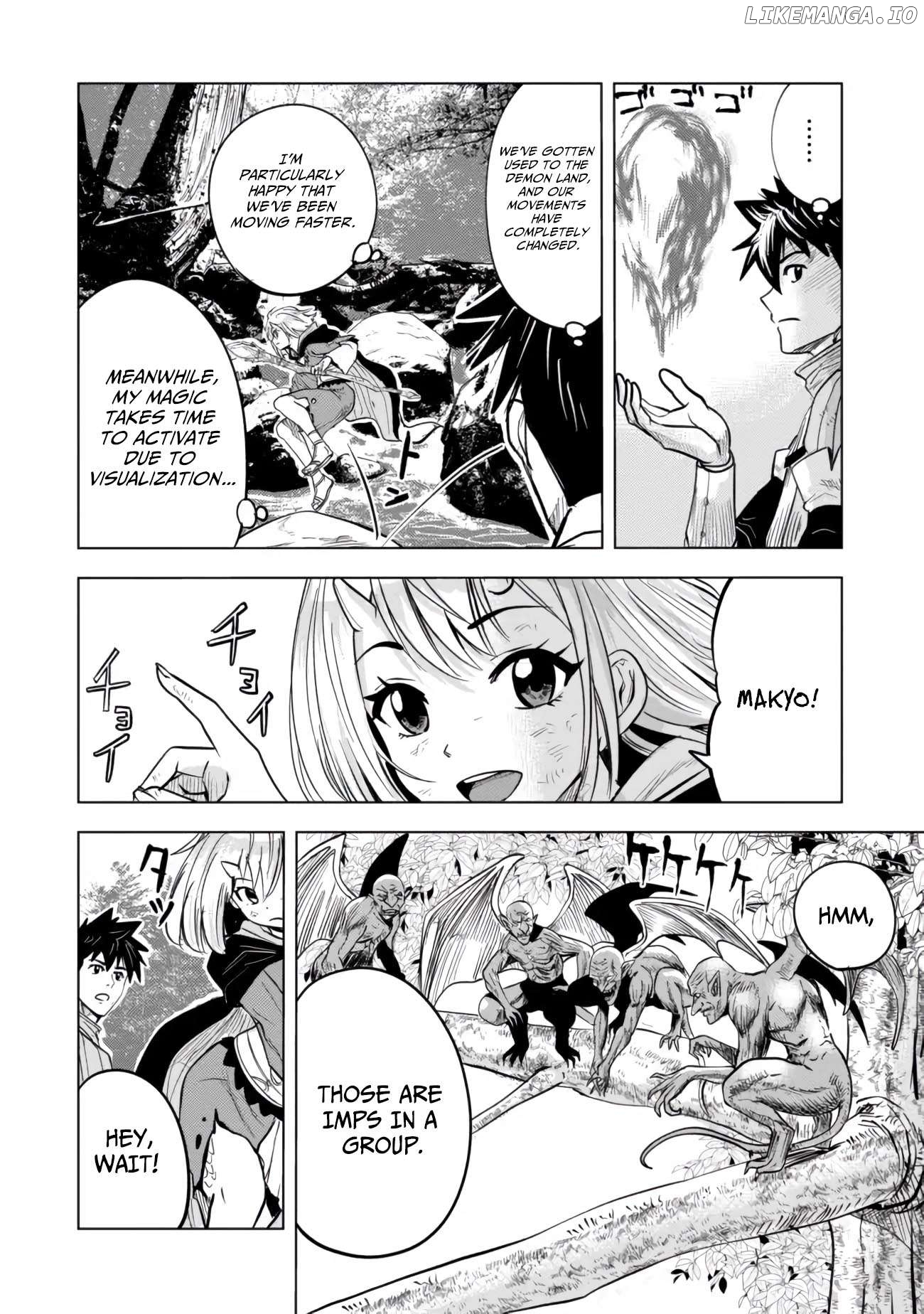 Makyo Seikatsu ~ Gakeppuchi Boken Sha Ga Hiki Komoru Ni Ha Hirosugiru Chapter 4.2 - page 9