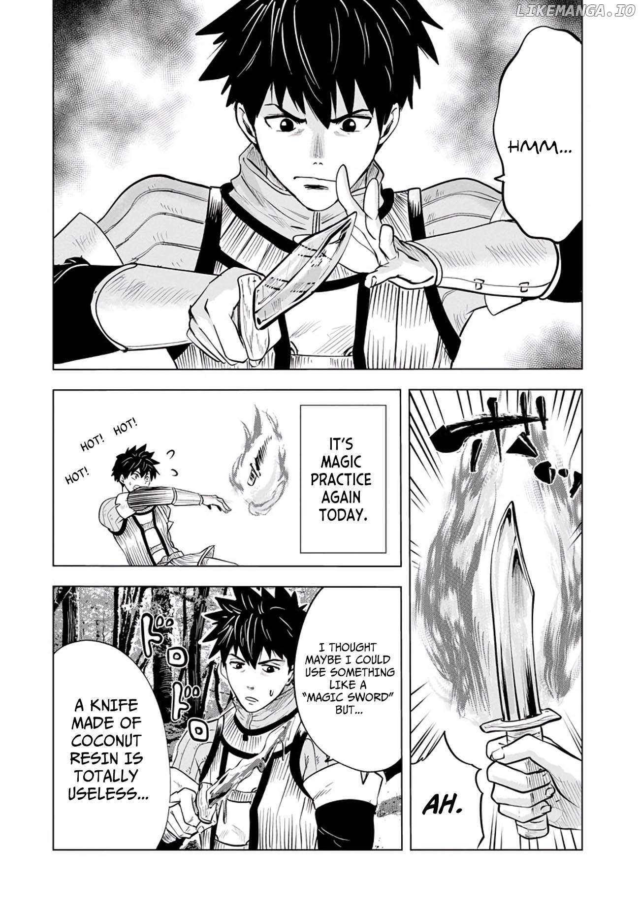 Makyo Seikatsu ~ Gakeppuchi Boken Sha Ga Hiki Komoru Ni Ha Hirosugiru Chapter 5.1 - page 3