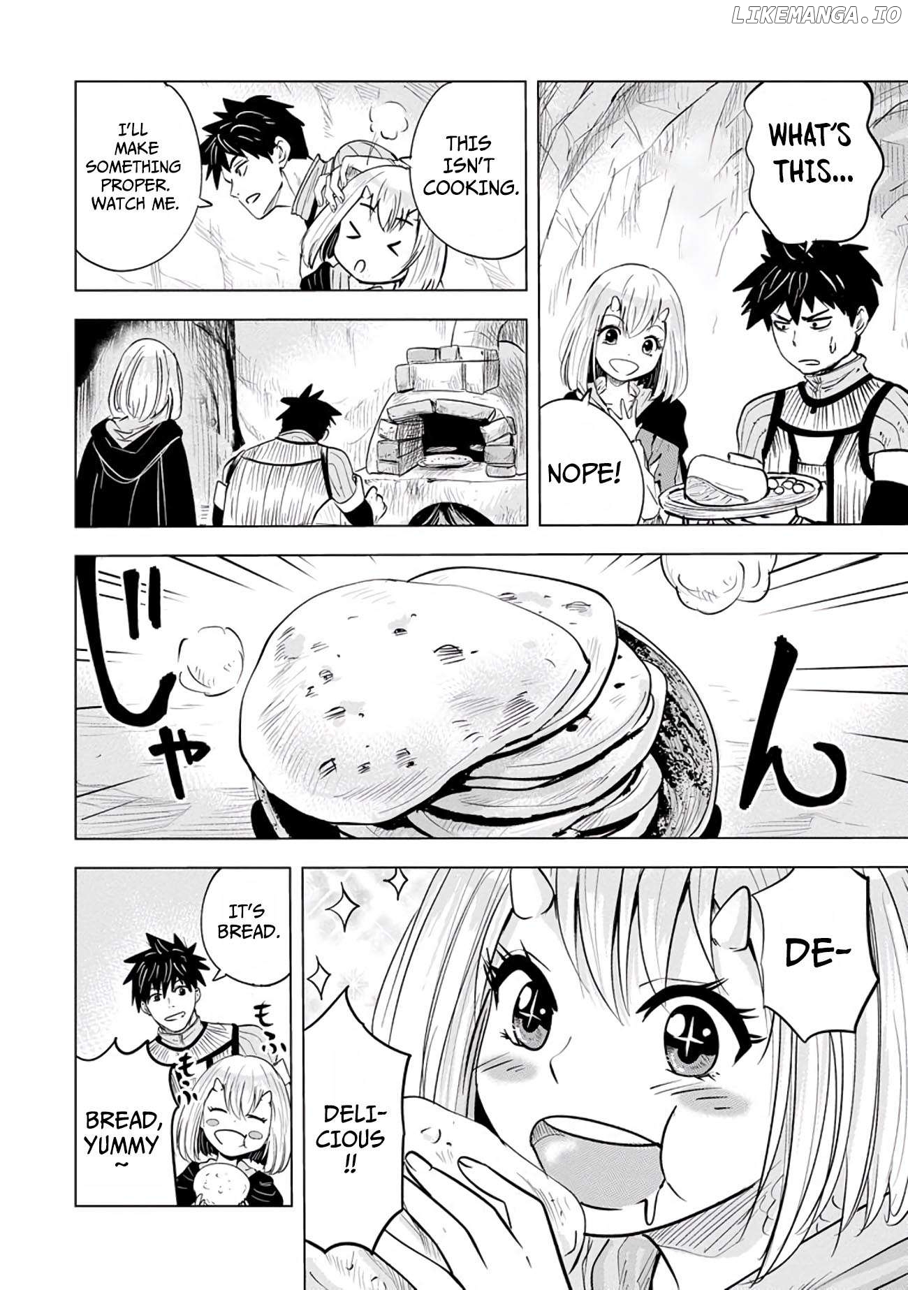 Makyo Seikatsu ~ Gakeppuchi Boken Sha Ga Hiki Komoru Ni Ha Hirosugiru Chapter 5.1 - page 7