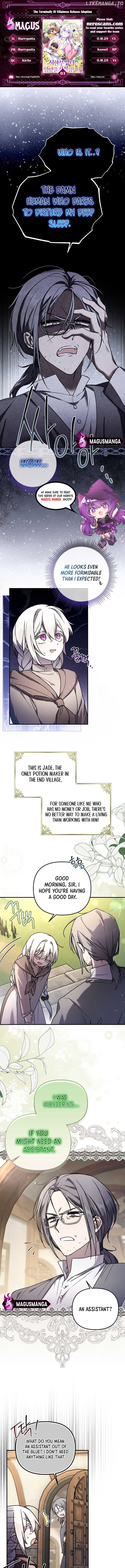 A Terminally Ill Villainess Refuses to Be Adopted Chapter 3 - page 1