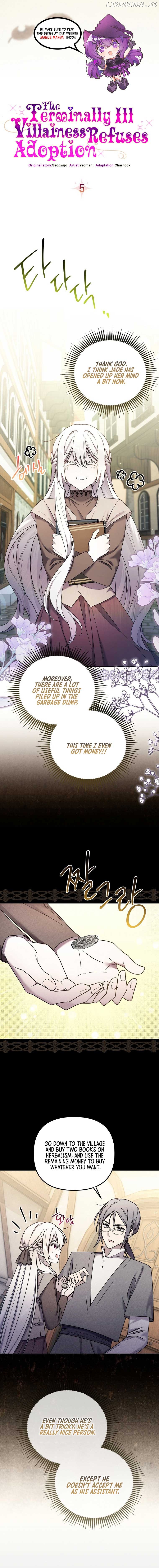 A Terminally Ill Villainess Refuses to Be Adopted Chapter 5 - page 2