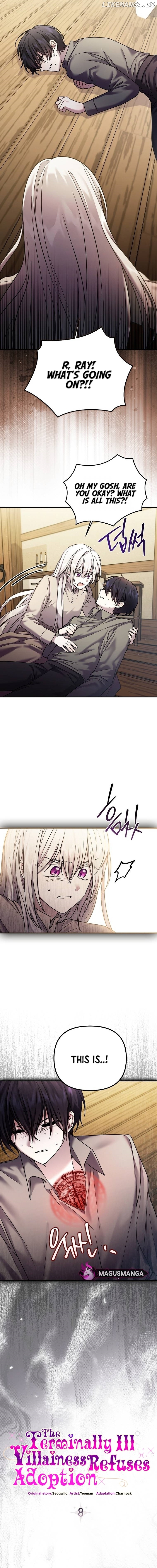 A Terminally Ill Villainess Refuses to Be Adopted Chapter 8 - page 6