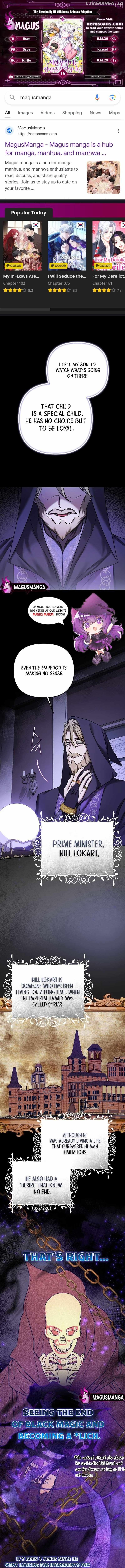 A Terminally Ill Villainess Refuses to Be Adopted Chapter 16 - page 1