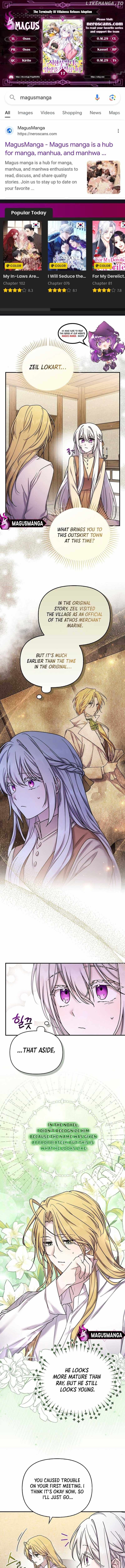 A Terminally Ill Villainess Refuses to Be Adopted Chapter 17 - page 1