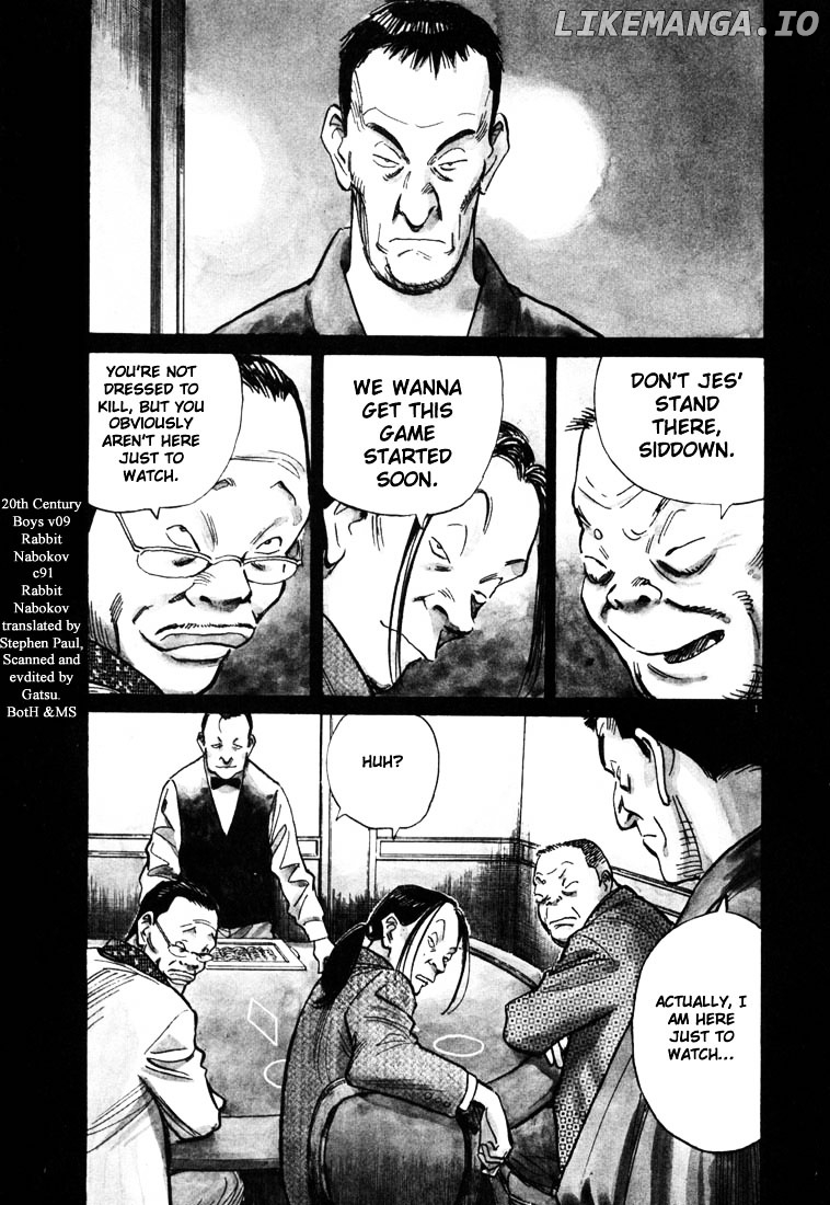 20th Century Boys chapter 91 - page 1
