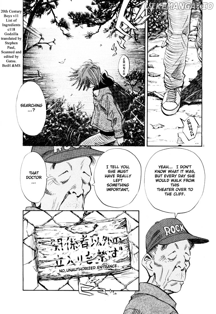20th Century Boys chapter 118 - page 1