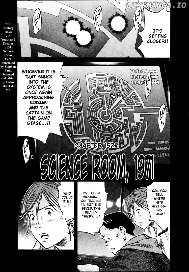 20th Century Boys chapter 152 - page 1