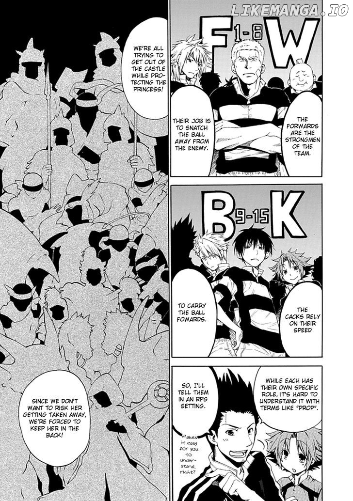 15: Meisetsu Kougyou Koukou Rugby Bu chapter 6.5 - page 7