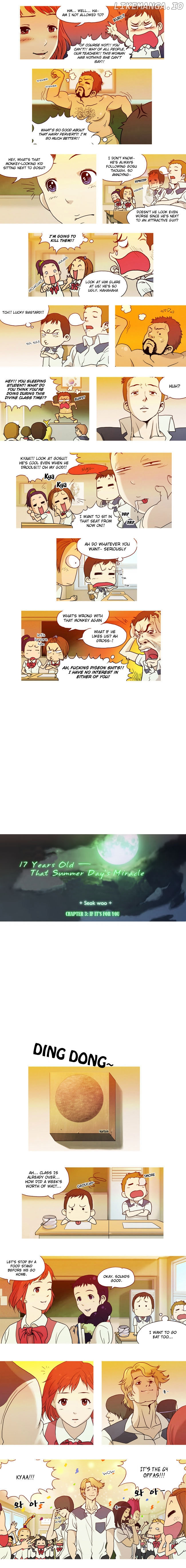 17 Years Old, That Summer Day's Miracle chapter 3 - page 2