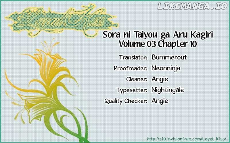As Long As The Sun Shines In The Sky chapter 10 - page 2