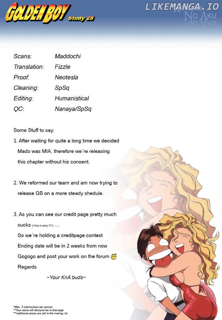 Golden Boy chapter 28 - page 1