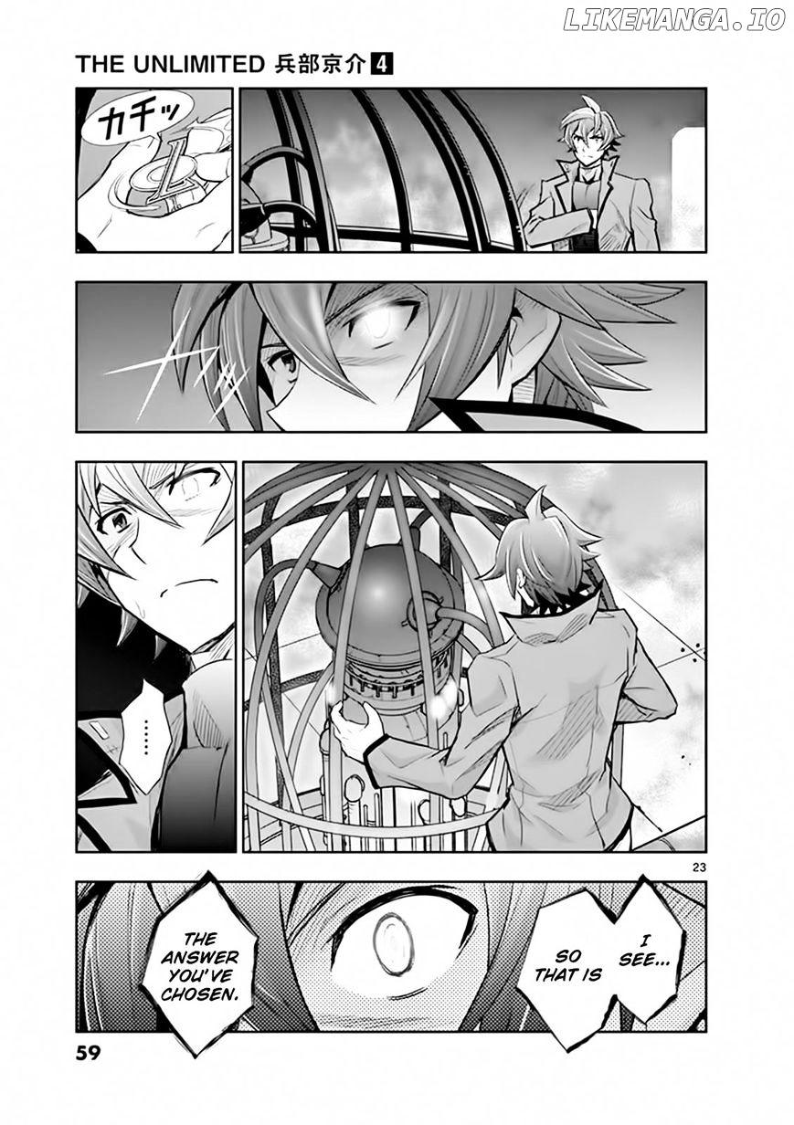 The Unlimited - Hyoubu Kyousuke chapter 16 - page 21