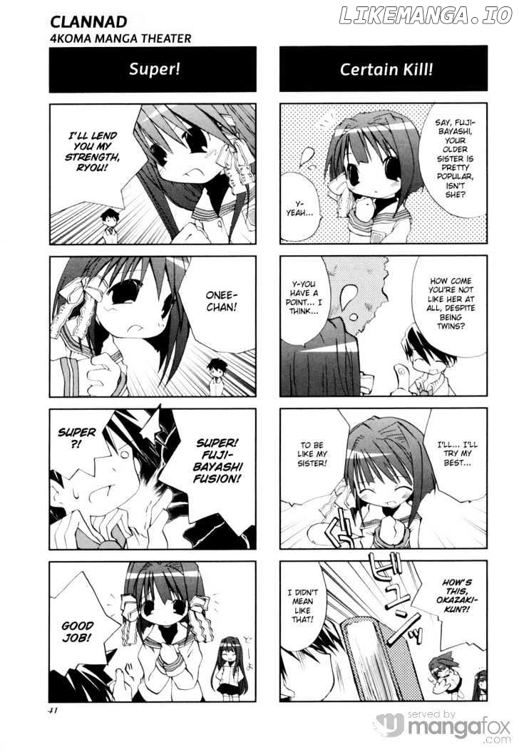 Clannad - 4-Koma Manga Theater chapter 5 - page 4