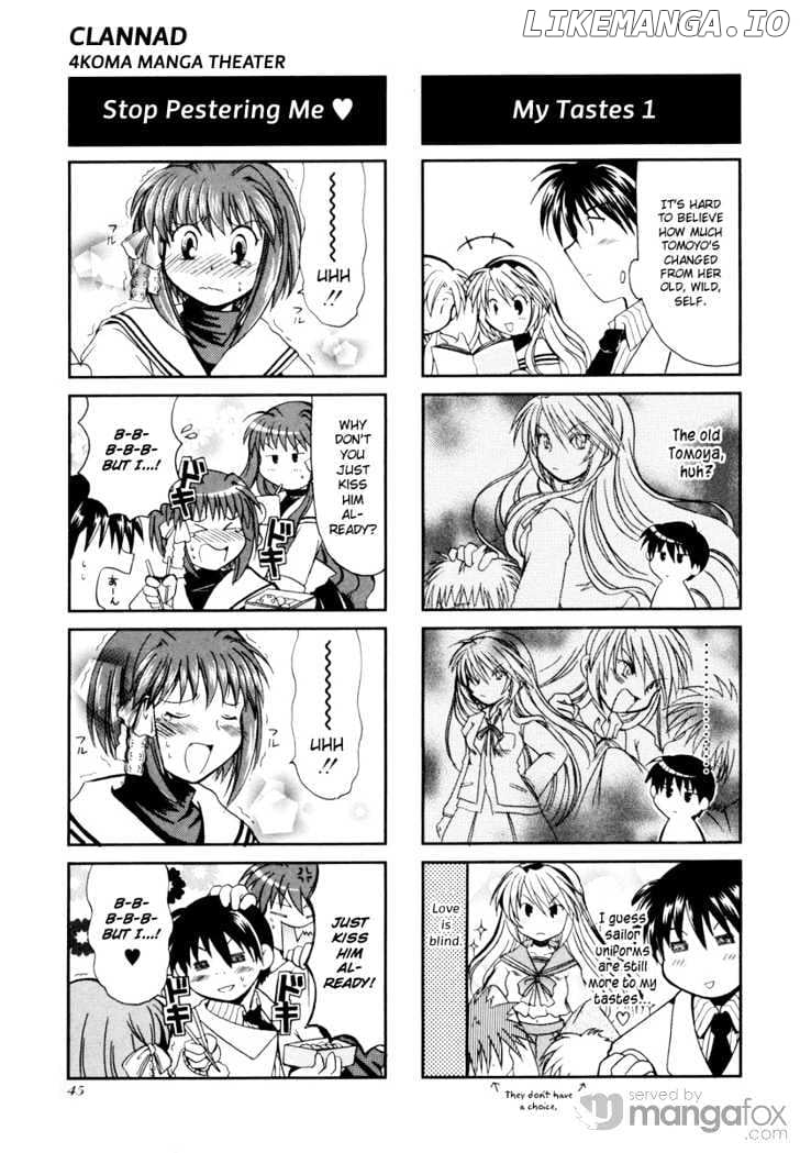 Clannad - 4-Koma Manga Theater chapter 6 - page 2