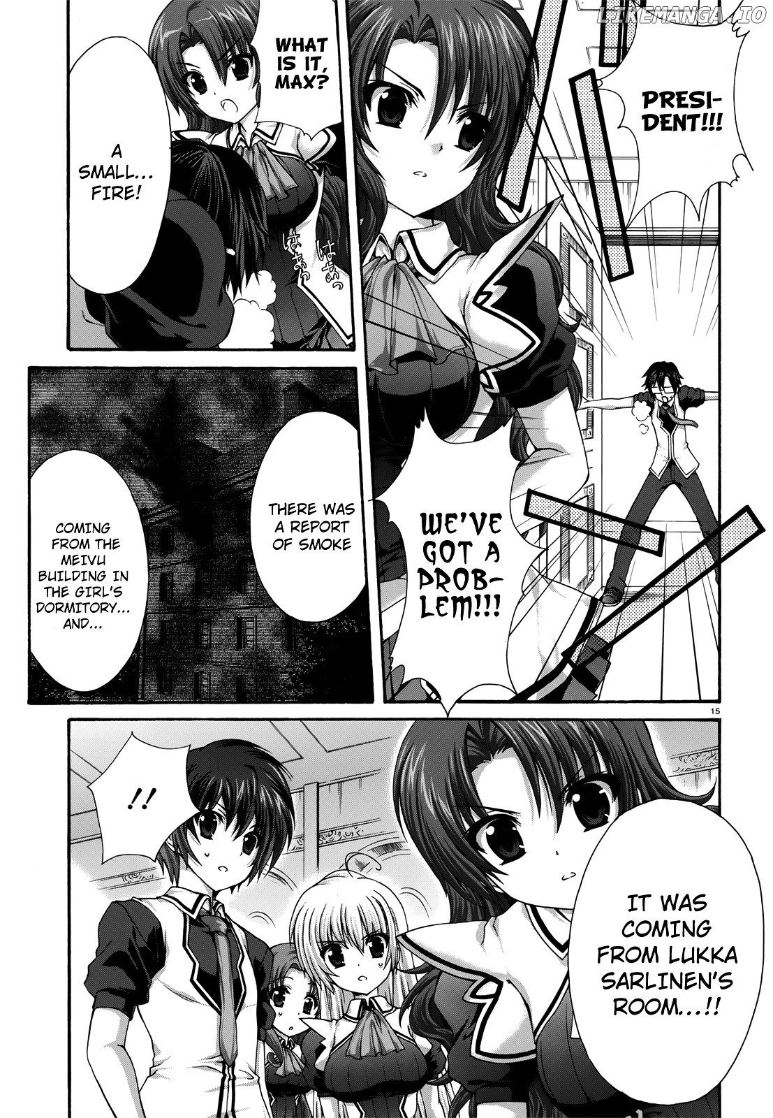 Seikoku No Ryuu Kishi chapter 17 - page 16