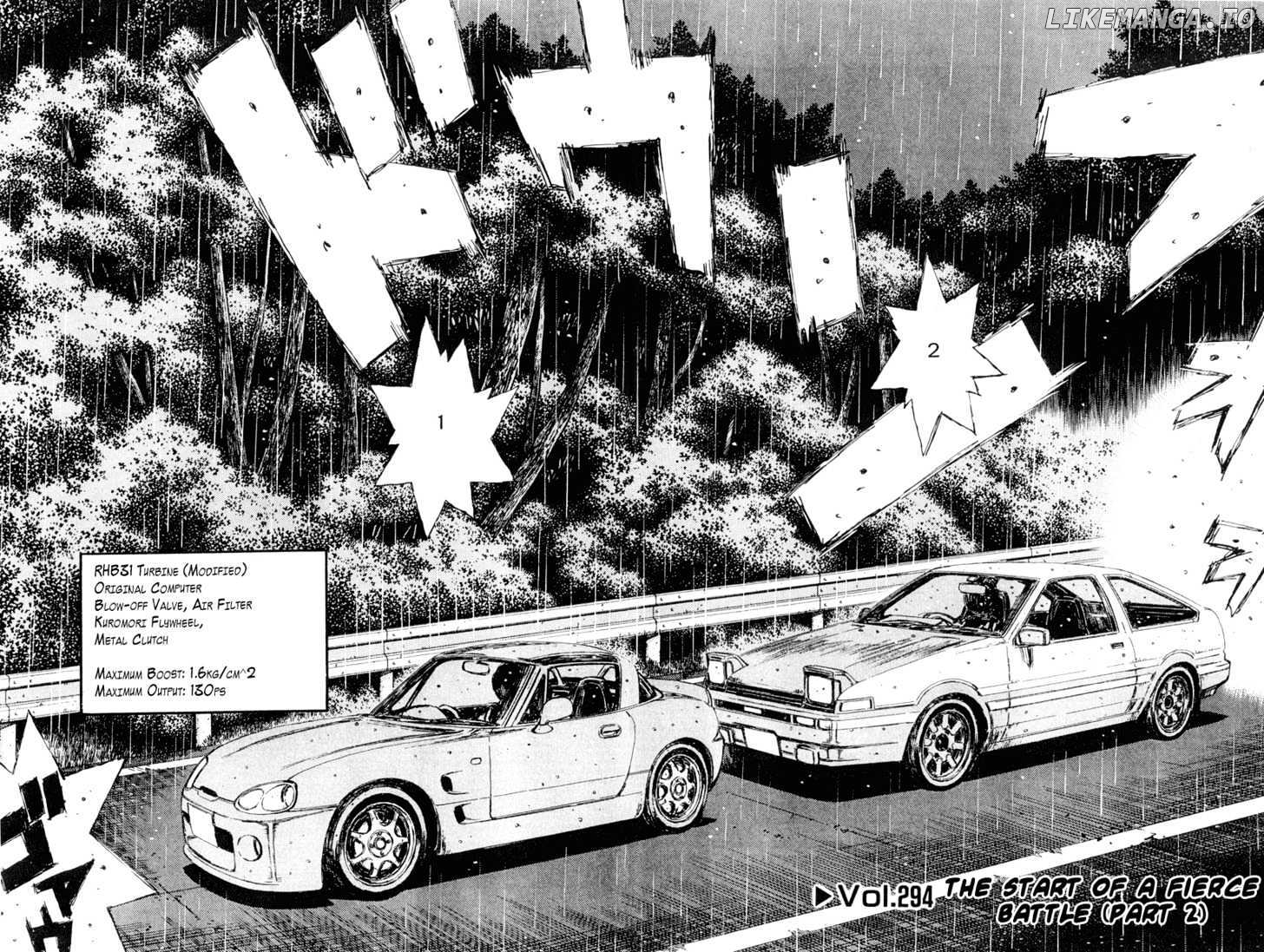 Initial D Chapter 294 - page 2