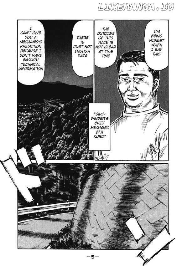 Initial D Chapter 455 - page 1