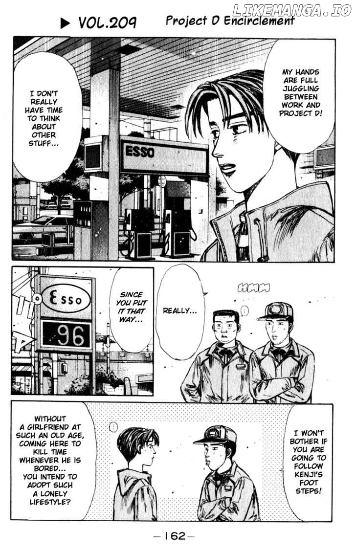 Initial D Chapter 209 - page 1