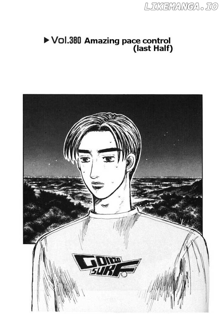 Initial D Chapter 380 - page 1