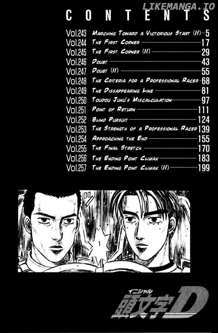 Initial D Chapter 243 - page 3