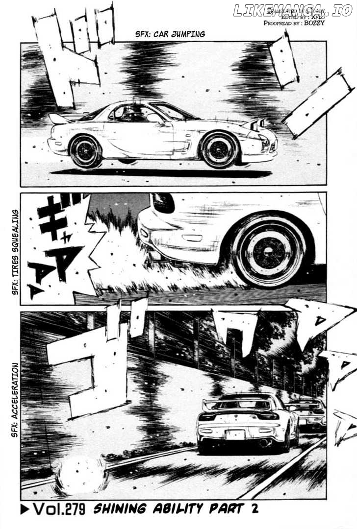 Initial D Chapter 279 - page 1