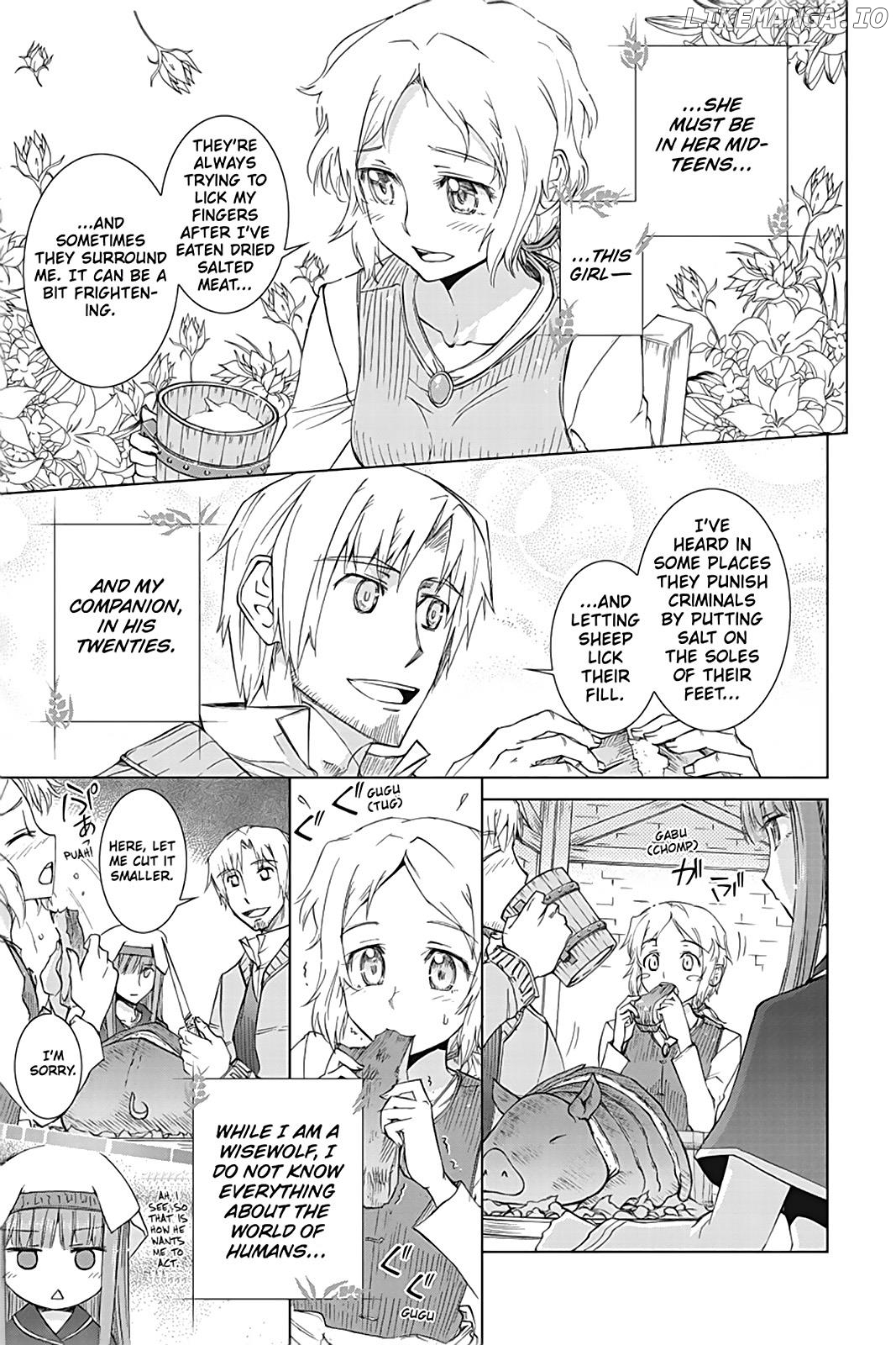 Ookami To Koushinryou chapter 35.5 - page 3