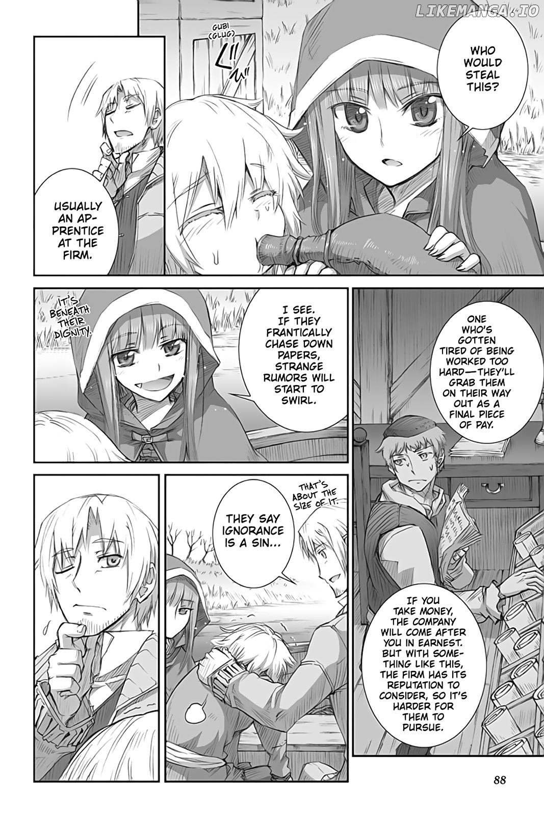Ookami To Koushinryou chapter 45 - page 4