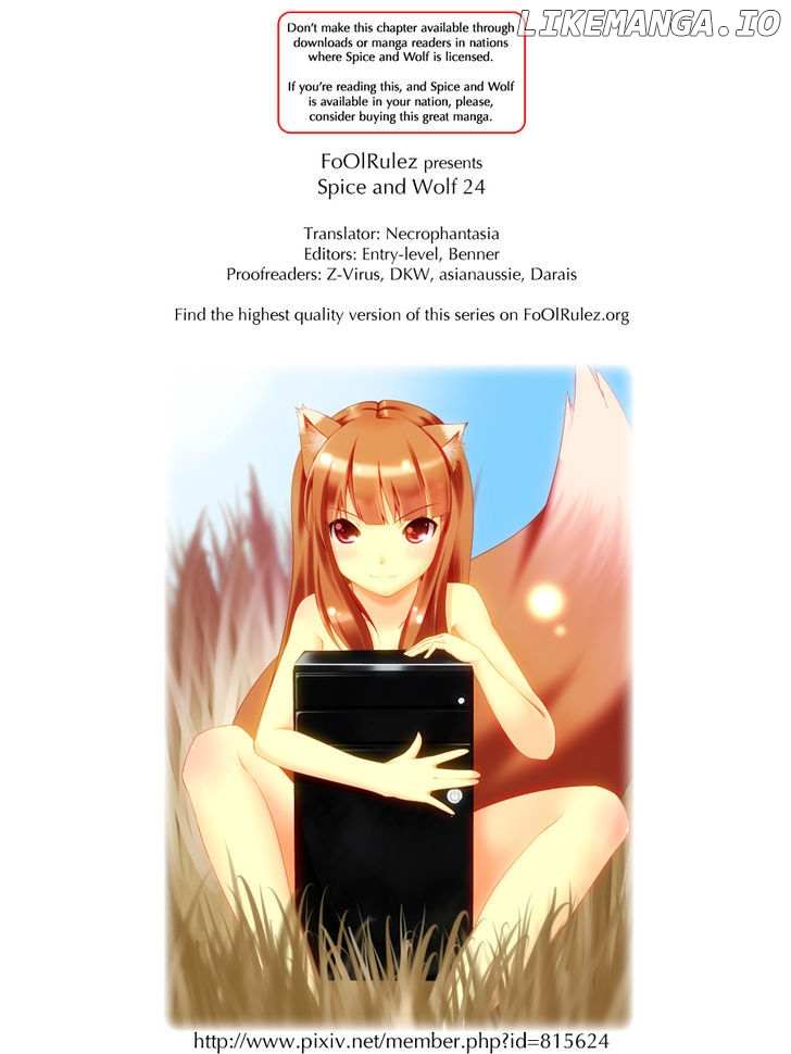 Ookami To Koushinryou chapter 24 - page 25