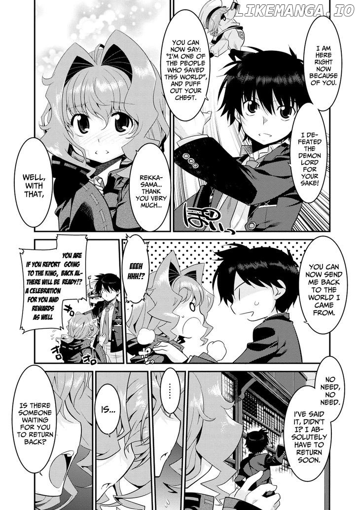 Ore ga Heroine o Tasukesugite Sekai ga Little Mokushiroku!? chapter 8 - page 5