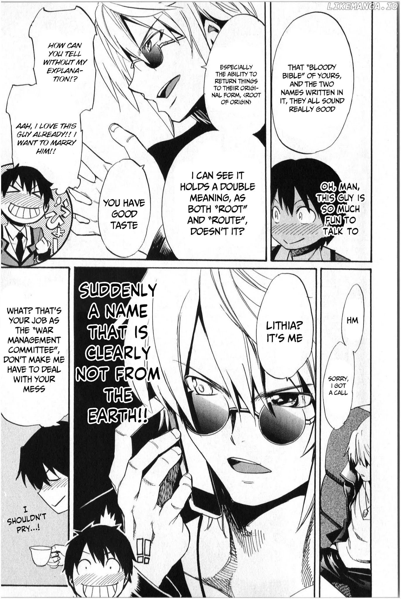Inou Battle Wa Nichijoukei No Naka De chapter 3 - page 12