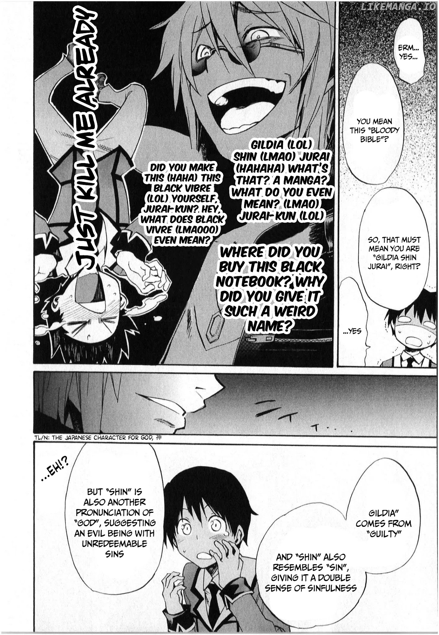 Inou Battle Wa Nichijoukei No Naka De chapter 3 - page 3