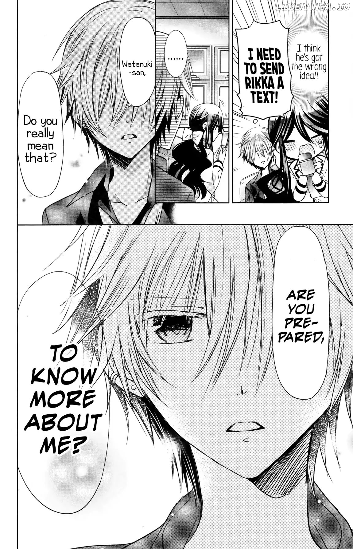 Watanuki-san ni wa Boku ga Tarinai chapter 9 - page 24